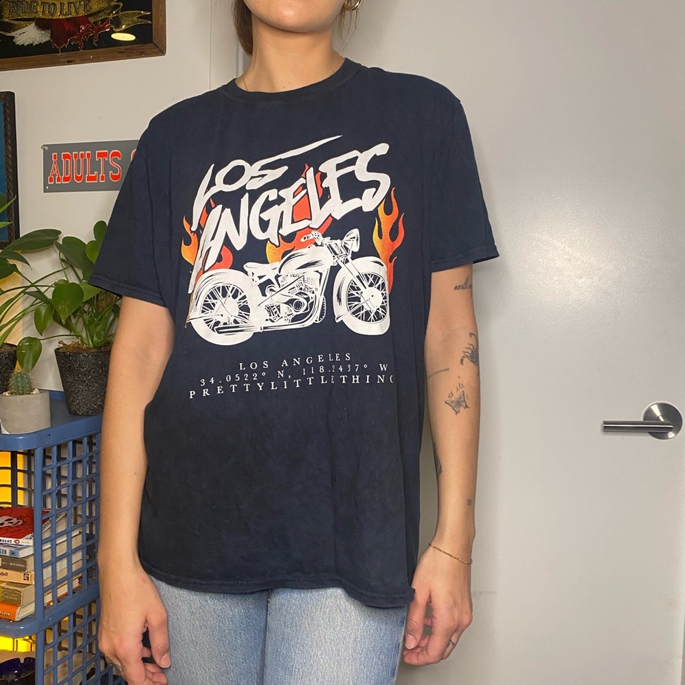 Pretty Little Thing Los Angeles T Shirt